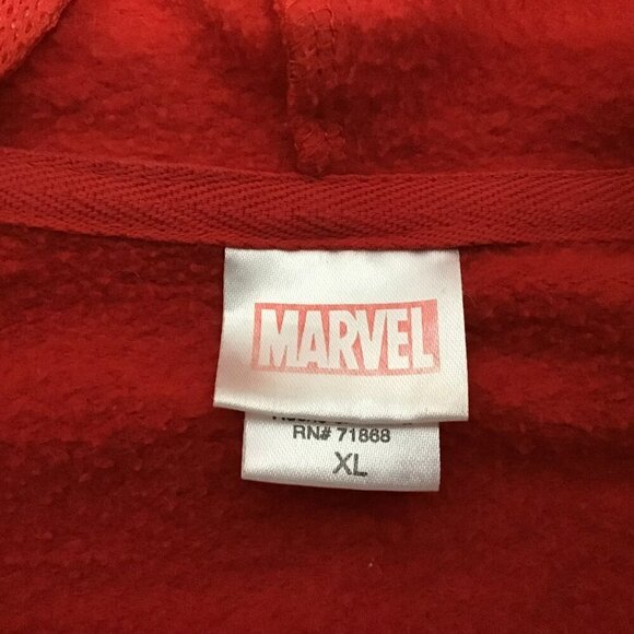 Marvel Youth Multicolor Iron Man Design Full Zip Hooded Long Sleeve Jacket XL - Picture 7 of 11